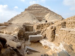 Hrobku mudrce Kairese, který žil pře 4 500 lety, objevili čeští egyptologové...