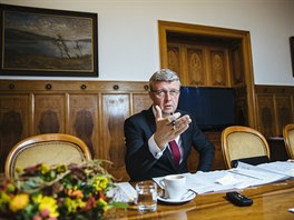 Ministr průmyslu a obchodu Karel Havlíček