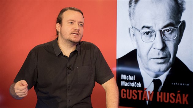 Historik Michal Macháček v diskusním pořadu Rozstřel.