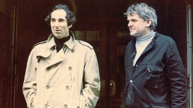 Philip Roth a Milan Kundera