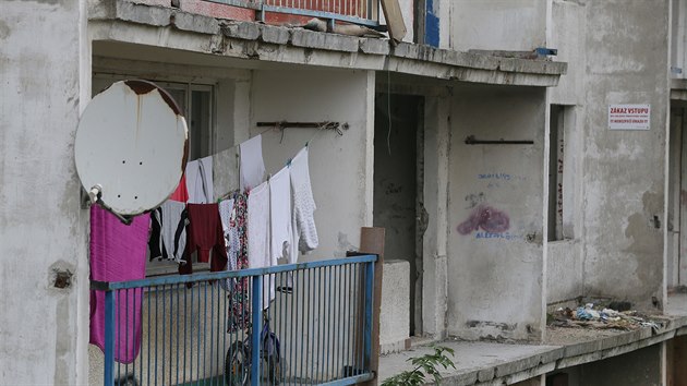 V jinak vybydlenm chanovskm panelovm bloku slo 3zstv obsazen posledn byt.