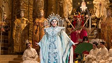 Christine Goerke v titulní roli Pucciniho Turandot v Metropolitní opee