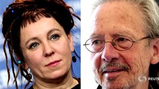Nobelovu cenu za literaturu získali Olga Tokarczuková a Peter Handke (10. íjna...