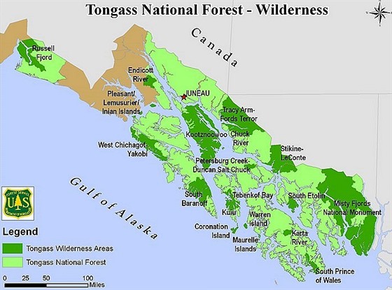 Tongassk nrodn les