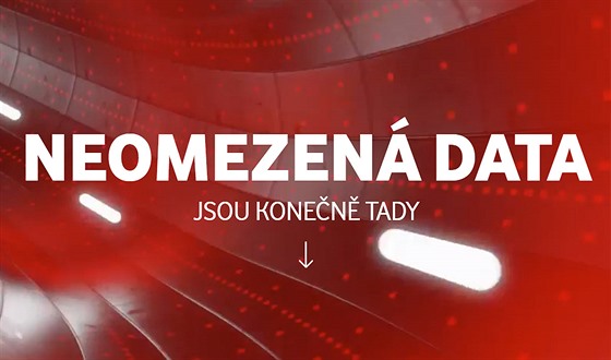 Vodafone tarify s neomezenými daty