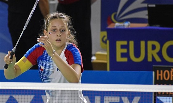 Liberecká 16letá badmintonistka Soa Hoínková úspn reprezentovala esko na...