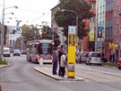 Olomouck dopravn podnik nakoupil osm tramvaj typu EVO1 a EVO1/o, jedn z...