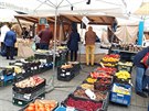 Na farmářském trhu u Arkád na Pankráci panuje halloweenská atmosféra. Na farmářském trhu u Arkád na Pankráci panuje halloweenská atmosféra.