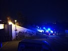 Foto z požáru v Modřanech na náspu vlakové tratě v ul. U kina. Foto z požáru v Modřanech na náspu vlakové tratě v ul. U kina.