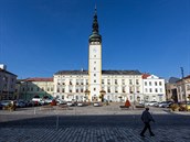 Radnice a hlavní náměstí v Litovli Radnice a hlavní náměstí v Litovli