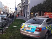 Policie při zásahu u střelby na Palackého třídě v Brně. Policie při zásahu u střelby na Palackého třídě v Brně.