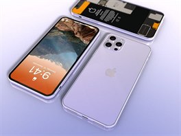 Designový koncept iPhone 12 Pro Max