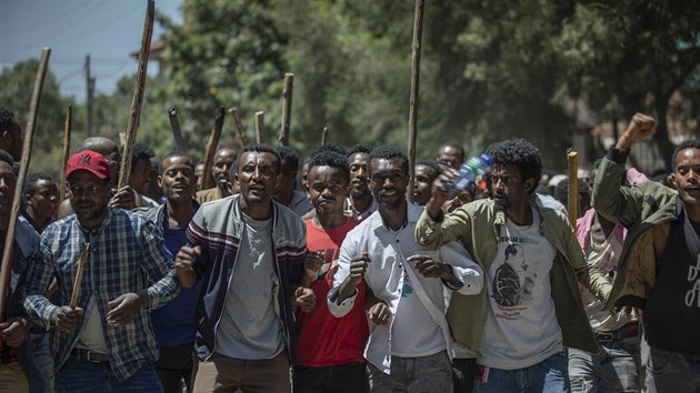 Protesty v Etiopii (24. jna 2019)