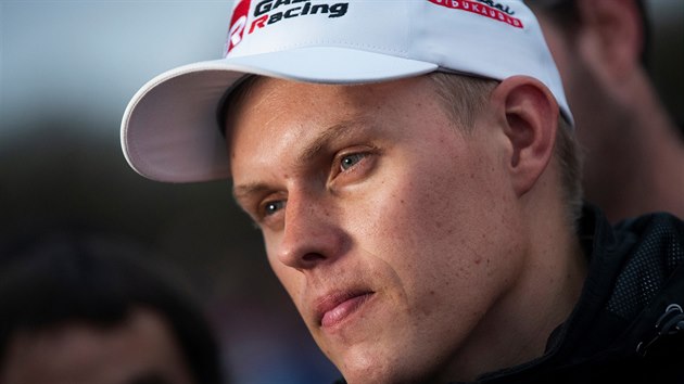 Estonec Ott Tänak, novı mistr světa v rallye.
