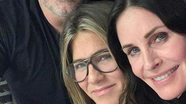 Matt LeBlanc, Jennifer Anistonov a Courteney Coxov (7. jna 2019)