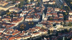 Litoměřice, 19. 10. 2019 pohled na Litoměřice - z letadla. FOTO: MAFA - IVETA... Litoměřice, 19. 10. 2019 pohled na Litoměřice - z letadla. FOTO: MAFA - IVETA...