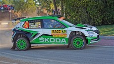 Jan Kopecký na Katalánské rallye.