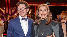 Eva Samková a Marek Adamczyk na přímém přenosu druhého kola desáté řady taneční... Eva Samková a Marek Adamczyk na přímém přenosu druhého kola desáté řady taneční...