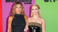 Jennifer Anistonová a Reese Witherspoonová (New York, 28. íjna 2019)