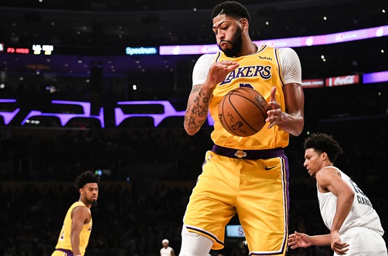 Anthony Davis z Los Angeles Lakers.