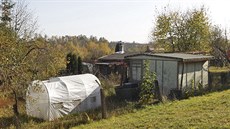 Zahrádkáská kolonie Na Nebi v Havlíkov Brod. Místo ní by tu v budoucnu mly vyrst rodinné a adové domy. 