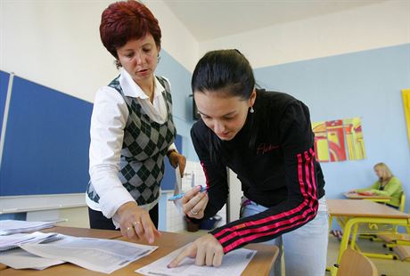 Státní maturita na tebíském gymnáziu