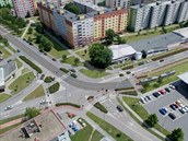 Vizualizace vzhledu křižovatky ulic Zikova a Schweitzerova po dokončení... Vizualizace vzhledu křižovatky ulic Zikova a Schweitzerova po dokončení...