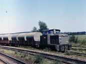 Lokomotiva T334 0840 železničního vojska ve stanici Tochovice, červenec... Lokomotiva T334 0840 železničního vojska ve stanici Tochovice, červenec...