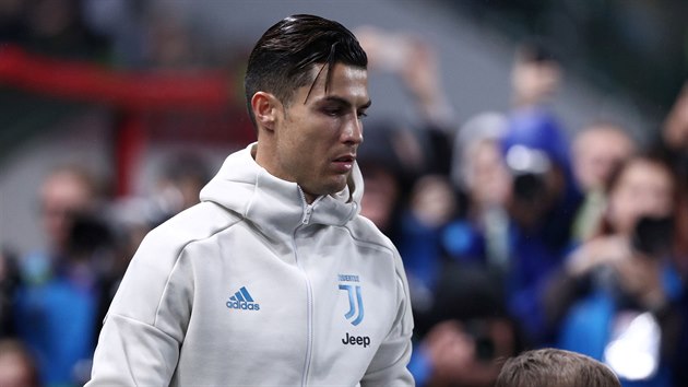 Cristiano Ronaldo (Juventus) ped utknm na hiti Lokomotivu Moskva.