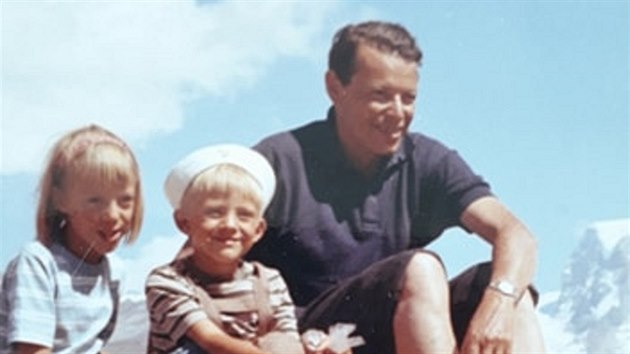 Hans Peter Perlmann, jeho syn Thomas a dcera Katharina