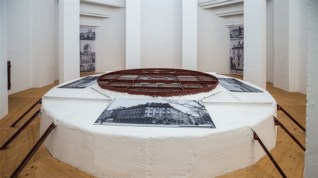 Vnitn prostor kupole v budov Muzea vchodnch ech v Hradci Krlov (1. 11. 2019)