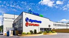 Areál Synthesie v Semtíně Areál Synthesie v Semtíně