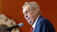 Prezident Miloš Zeman v říjnu 2019 Prezident Miloš Zeman v říjnu 2019