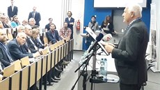 Na konferenci v Brně diskutoval exprezident Klaus i ekonom Dlouhý Na konferenci v Brně diskutoval exprezident Klaus i ekonom Dlouhý