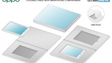 Oppo si nechalo patentovat skládací tablet s přihrádkou na smartphone Oppo si nechalo patentovat skládací tablet s přihrádkou na smartphone