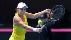 Australanka Ashleigh Bartyová ve finále Fed Cupu.