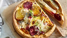 Podzimní quiche ze sýrového těsta Podzimní quiche ze sýrového těsta