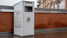 Chytré koše, které pořídil Zlín, pojmou díky zabudovanému lisu šestkrát více... Chytré koše, které pořídil Zlín, pojmou díky zabudovanému lisu šestkrát více...