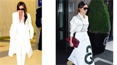 I úspná návrháka a fashion ikona Victoria Beckhamová s oblibou obléká bílou...