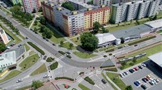 Vizualizace vzhledu křižovatky ulic Zikova a Schweitzerova po dokončení... Vizualizace vzhledu křižovatky ulic Zikova a Schweitzerova po dokončení...