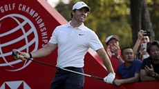 Rory McIlroy na turnaji v Šanghaji Rory McIlroy na turnaji v Šanghaji