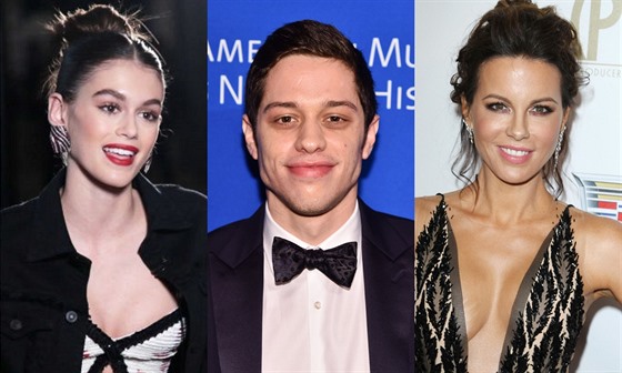 Kaia Gerberová, Pete Davidson a Kate Beckinsale