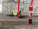 Prověřováni kanalizační sítě. Prověřováni kanalizační sítě.
