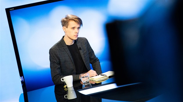 Mohelnický zastupitel Tadeáš Bača v diskusním pořadu Rozstřel. (12. listopadu... Mohelnický zastupitel Tadeáš Bača v diskusním pořadu Rozstřel. (12. listopadu...