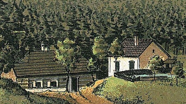 Zbojník Jura prý často přespával v takzvaném Čertově mlýně poblíž tehdejší... Zbojník Jura prý často přespával v takzvaném Čertově mlýně poblíž tehdejší...