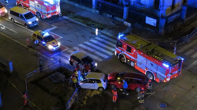 Pět dopravních nehod se stalo v Brně v neděli 17. listopadu na křižovatce ulic... Pět dopravních nehod se stalo v Brně v neděli 17. listopadu na křižovatce ulic...