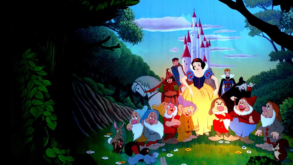 Snhurka a sedm trpaslík v podání paíského Disneylandu