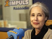 Taťana Fischerová ve studiu Rádia Impuls Taťana Fischerová ve studiu Rádia Impuls