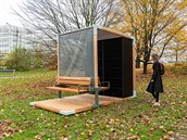 Čítárnu v ulicích lidé najdou v Univerzitním parku ve Zlíně. Čítárnu v ulicích lidé najdou v Univerzitním parku ve Zlíně.