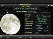 V aplikaci Daff Moon Phase zjistíte informace nejen o Měsíci, ale také o...